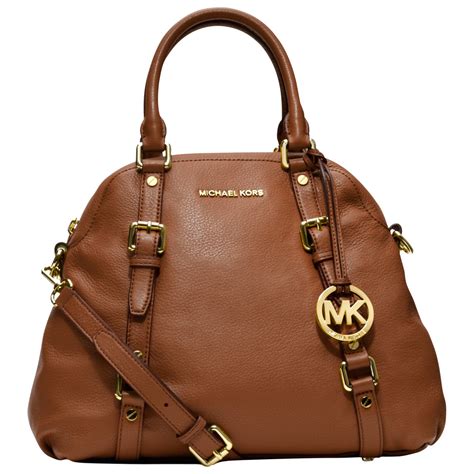 brown leather handbags michael kors|michael kors handbags dark brown.